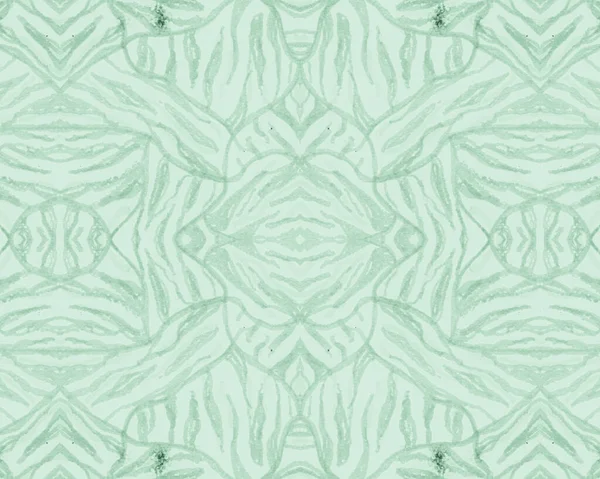 Green Seamless Animal Pattern (en inglés). Resumen Africano — Foto de Stock