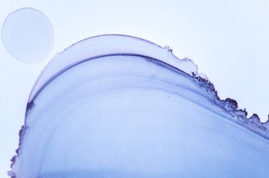 Alkol Mürekkebi lekeli desen. Yeşil Renk Yıkama 