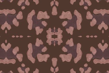 Kusursuz Leopar Tekrarla. Kahverengi Jaguar Derisi 