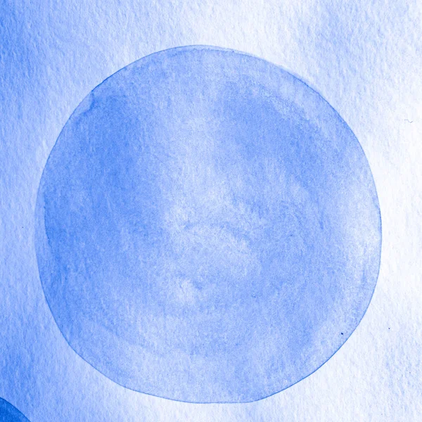 Patrón del Círculo Azul. Elemento puntos de acuarela. —  Fotos de Stock