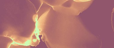 Mürekkep Altın Yüzeyi. Kahverengi lüks boya. Kırmızı Sanat Sıcak 