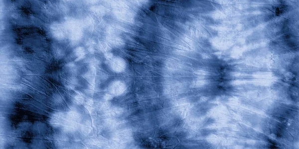 Seaside Shibori Texture. Inchiostro Vintage Zigzag. — Foto Stock