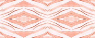 Kusursuz Çizgili Duvar Kağıdı. Kırmızı Soyut Vahşi Yaşam 