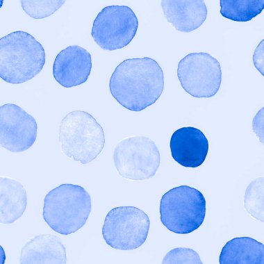 Kusursuz Daire Şablonu. Suluboya Sıçrama 