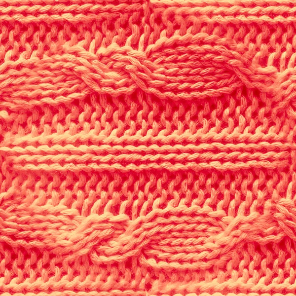 Lavorare a maglia scandinava senza cuciture. Modello fatto a mano. — Foto Stock