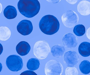 Kusursuz Çember Yüzey. Suluboya Benekleri 