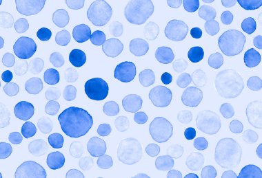 Kusursuz Çember Şablonu. Suluboya Sıçrama 