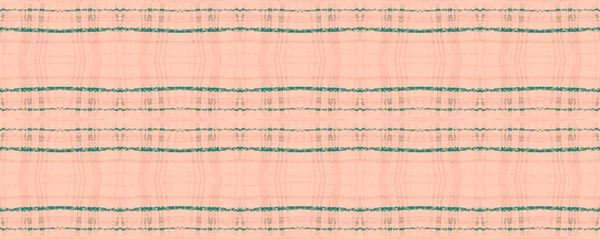 Plaid Rustico Verde. Tessuto da picnic acquerello. — Foto Stock