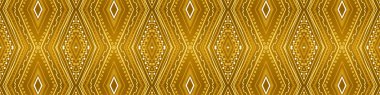 Kusursuz Altın Aztek deseni. Soyut Navajo 