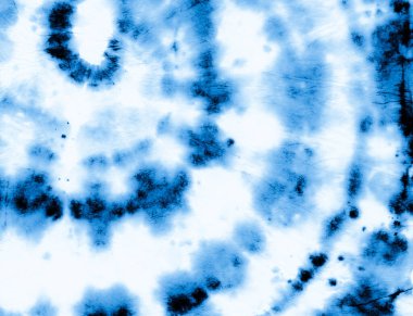 İndigo kravat boyası. Sanatsal Su dokusu. Soyut 