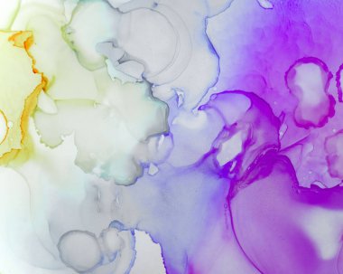 Ruhsal Sanat dokusu. Alkol Mürekkebi Duvar Kağıdı. 