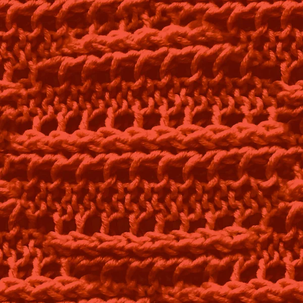 Arancione Nordic Knitting. Vacanza Scandinava — Foto Stock