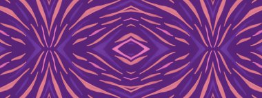 Etnik Doku Tasarımı. Suluboya Egzotik Dalga 