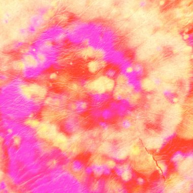 Soyut boya. Hippi Sanat Arkaplanı. Sarı Renk 