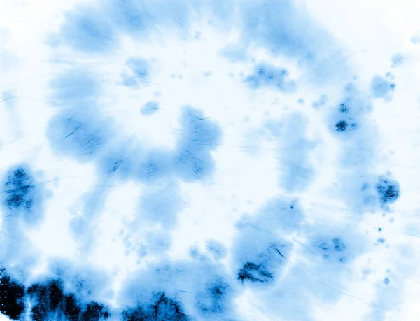 Indigo Tie Dye. Farbe Wassertextur. Abstrakt — Stockfoto