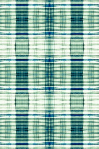 Υδατογραφία Scottish Print. Γαλάζιο ύφασμα Tartan. — Φωτογραφία Αρχείου