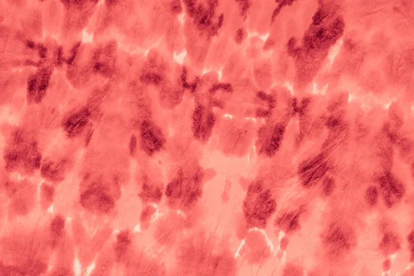 Textura abstracta de Aquarelle. Coral vivo Tie Dye — Foto de Stock