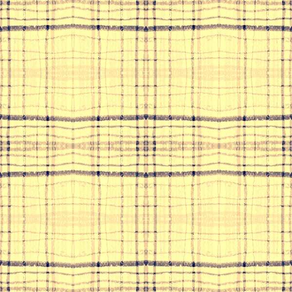 Blue Square Plaid. Seamless Checkered Wool. — Stock Photo, Image