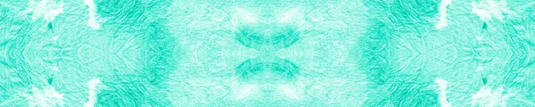 Azul sem costura Shibori Batik Print. Aquarelle — Fotografia de Stock