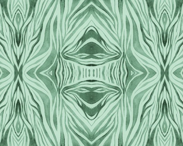 Green Seamless Zebra Pattern. Abstract African