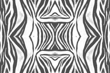 Kusursuz Zebra Çizgileri. Soyut Hayvan Tasarımı. 