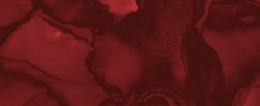 Sıvı Kan Arkaplanı. Kırmızı Mürekkep Duvar Kağıdı. 