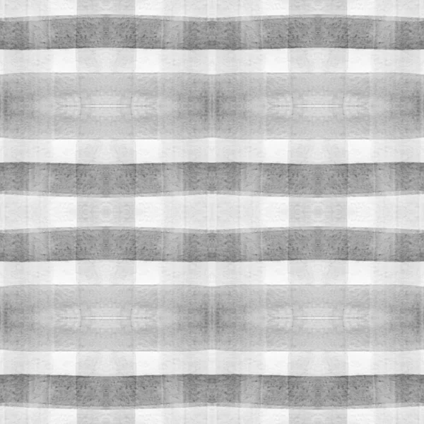 Monochrome Gray Schotse cheque. Aquarel Tartan — Stockfoto
