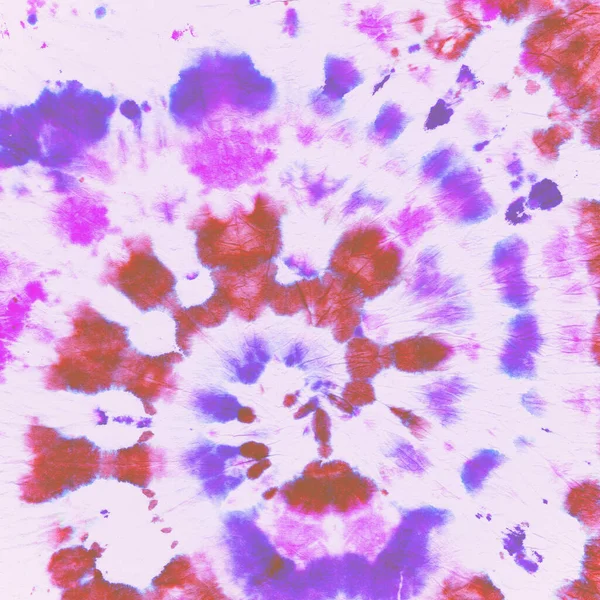 Tie Dye Circle. Rainbow Artistic Print. Light