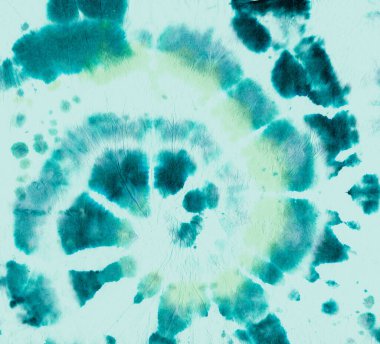 Boya sarmalı bağla. Yeşil Batik gömlekli. Tye Die Çemberi 