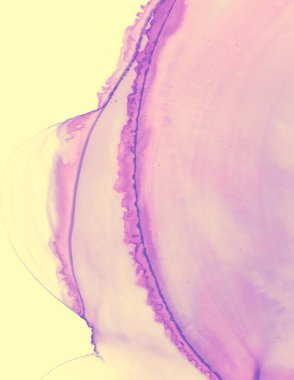 Düğün kartı tasarımı. Pembe Pastel Sıvı Sıvısı. 