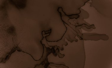 Sıvı çikolata dokusu. Kahverengi Krema Arkaplanı. 