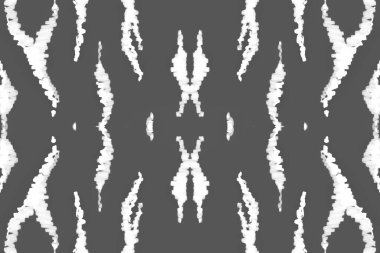 Kusursuz Zebra Tekrarı. Soyut Hayvan Tasarımı. 