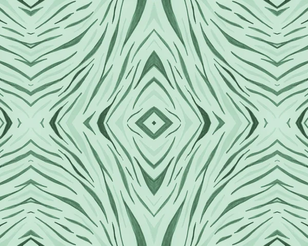 Green Seamless Animal Pattern. Moda africana — Foto Stock