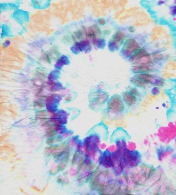 Renkli kravat boyası. Soyut Desen ile 