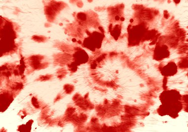 Kırmızı Boyama Modeli. Soyut Sanat Kaleydoskobu. 