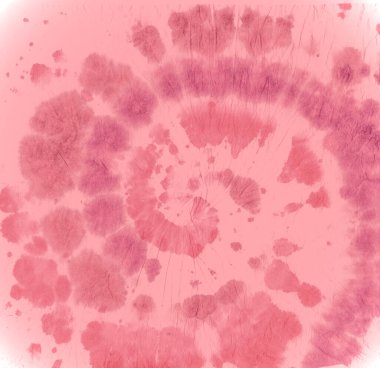 Pembe kravat boyası girdabı. Hippi Havalı Elbisesi. Renk 