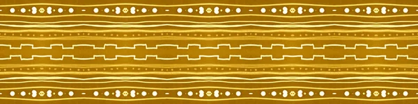 Seamless Gold Aztec Print. Grunge Navajo — Stock Photo, Image