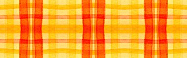 Kızıl Tartan Arkaplanı. Suluboya Ekose Flannel. 
