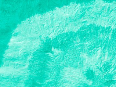 Turkuaz kravat boyası tasarımı. Mürekkep Vintage Çemberi. 