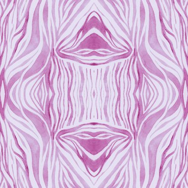 Pastel Zebra Yazdırma. Suluboya Safari Kürkü 