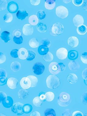 Kar Çemberi Arkaplanı. Grunge Polka Noktaları 