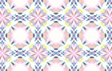 Suluboya Geometrik Döşeme. 