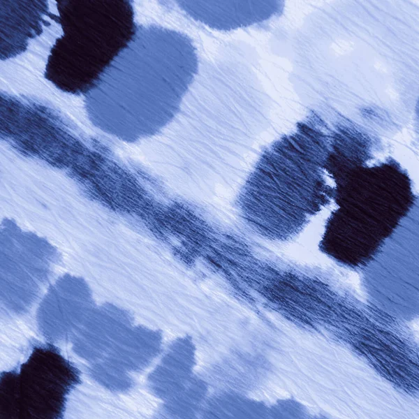 Tie Dye Indigo Style. Abstracción de acuarela. — Foto de Stock