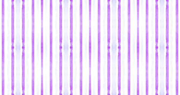 Watercolour Stripes Decor. Seamless Drawn Lines — Stock Photo, Image
