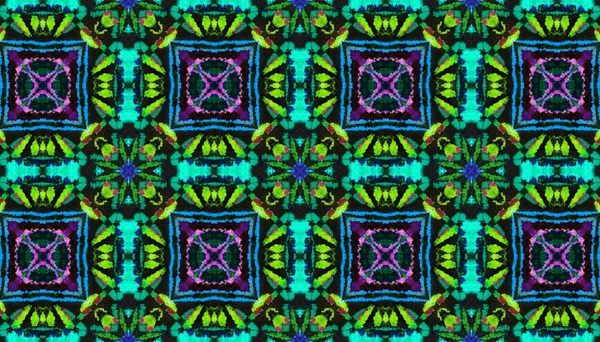 텍스처 민족 수채 색 패턴. — 스톡 사진