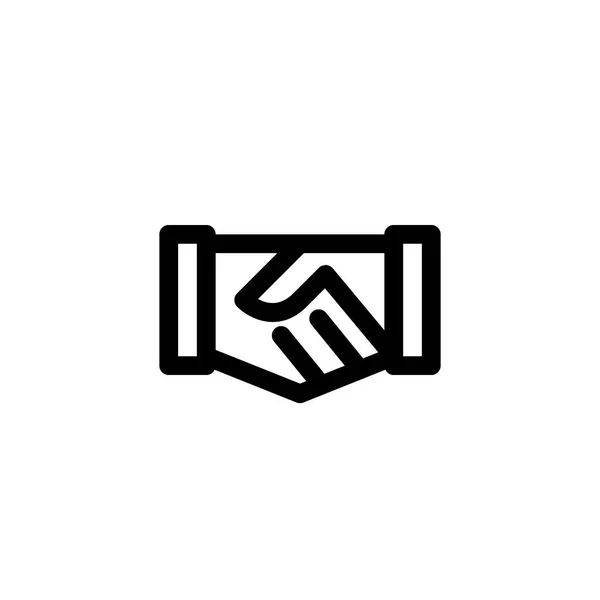 Traiter icône vecteur avec ligne ou contour icône de style ensemble . — Image vectorielle