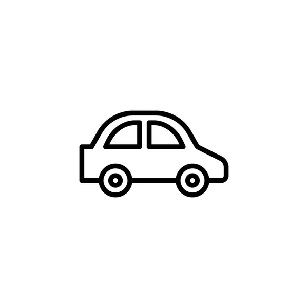 Car icon stock of transportation vehicles isolated vector — Stock Vector