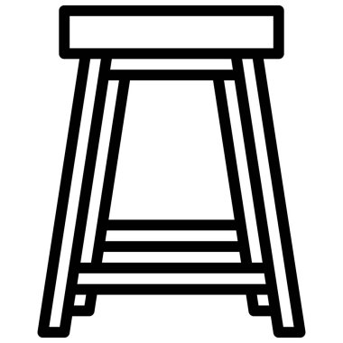 anahat stili ile dışkı simgesi. vektör eps10 Illustration