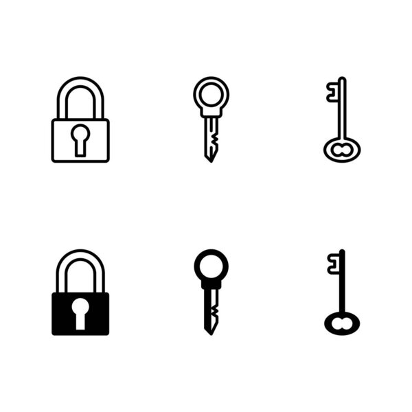 Изолированная векторная иллюстрация безопасности
