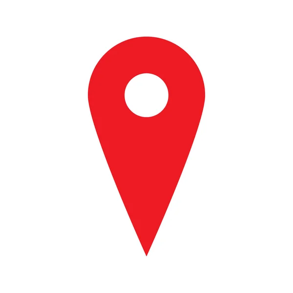 Ícone de localização. mapa pin sinal marcador . —  Vetores de Stock